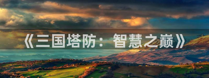 沐鸣2注册登录下载：《三国塔防：智慧之巅》